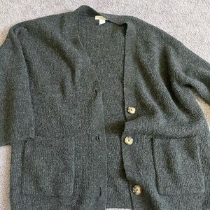 Dark grey cardigan